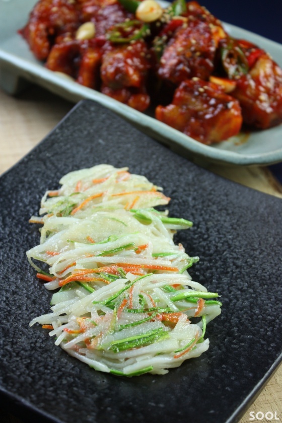 가을에 수확한 고구마와 감자, 코다리를 재료로 맛있는 술안주