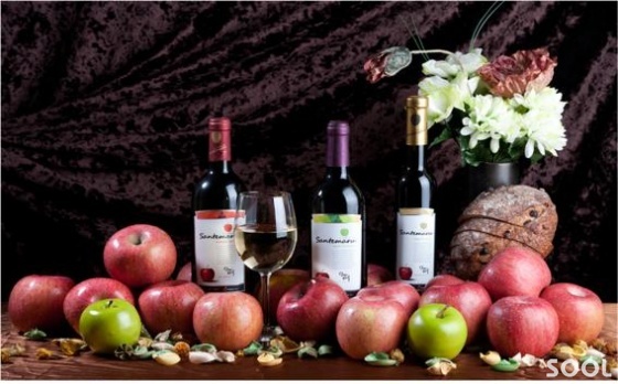 가을을 닮은 와인 2종, 영주 애플와인과 허니와인