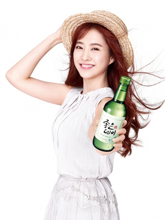 좋은데이, 모델 박보영과 재계약