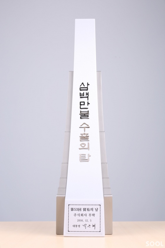 무학, 제53회무역의 날 300만 달러 수출탑 수상