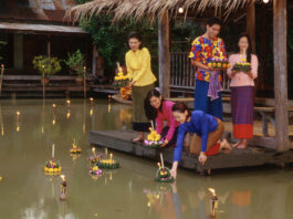 LoiKrathong Festival 2018 in Thailand