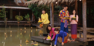 LoiKrathong Festival 2018 in Thailand
