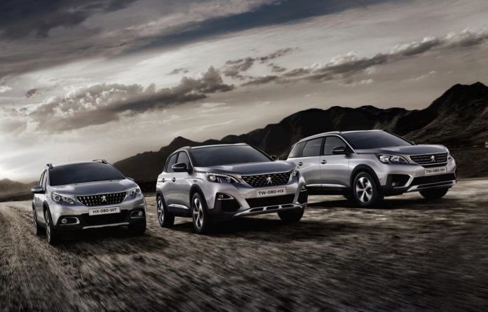 2019년형 푸조 SUV 라인업