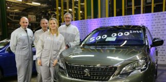 푸조 3008 SUV, 글로벌 누적 생산 50만대 돌파