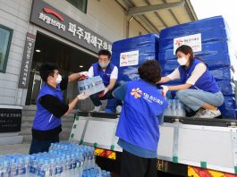 오비맥주, 폭염 취약계층에 생수 28,440병 긴급 지원