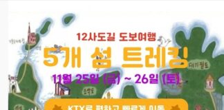 가을의 정취를 십이사도길에서…