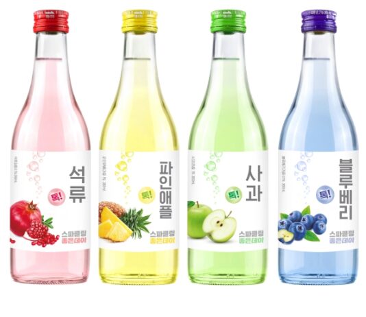 무학, 과일탄산주 ‘좋은데이 톡시리즈’ 리뉴얼 출시