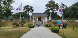 독립운동가 윤봉길 의사에게 시심이 넘치다