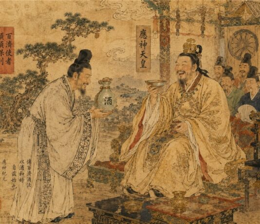 일본에 술 제조 비법을 전한 백제인 수수허리